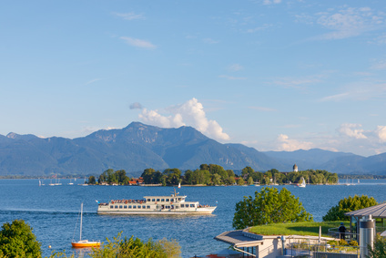 Chiemsee mit Fraueninsel